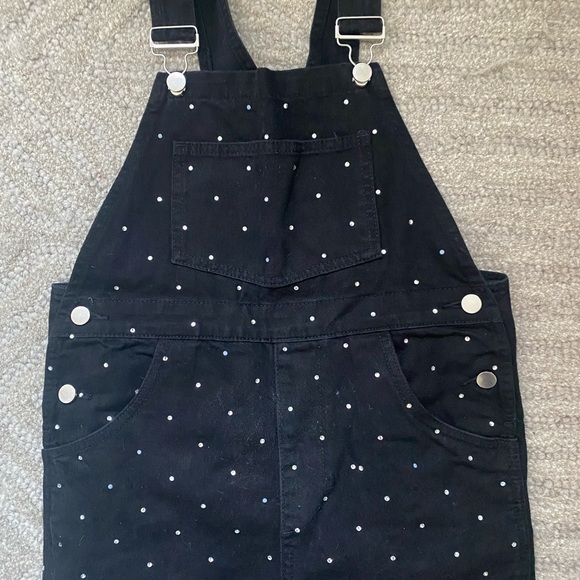 WeWoreWhat sparkle overalls - Picture 6 of 6
